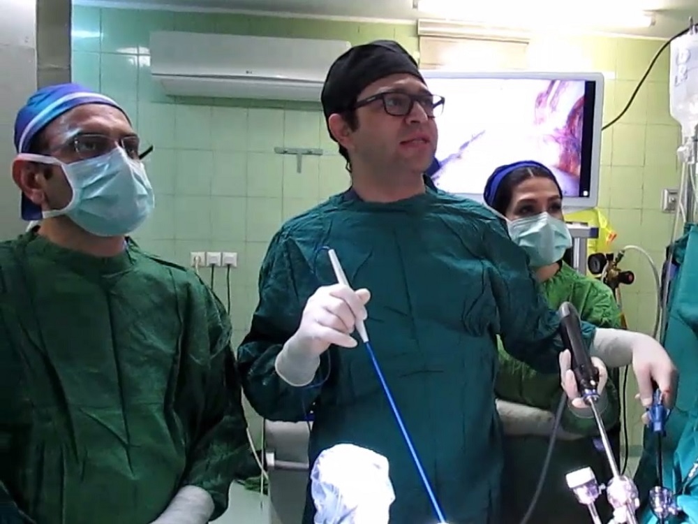 جراحی سمپاتکتومی توراسیک دو طرفه برای تعریق شدید دست ها